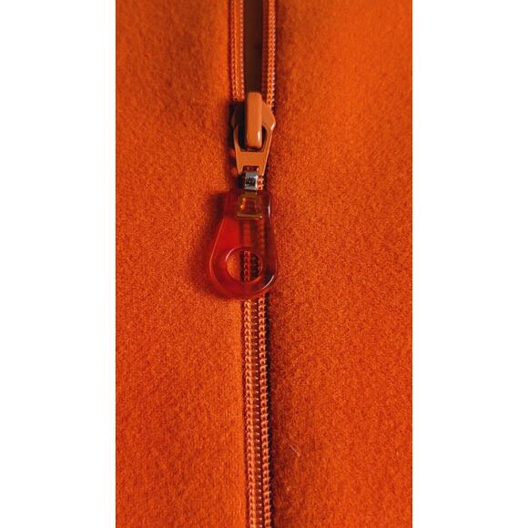 Vintage Orange Earl Rutenberg ladies blazer Sz XS USA Runs Big - Picture 4 of 6